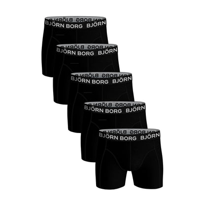 5 Pack Mens Breathable Cotton Boxer Shorts (Designer)
