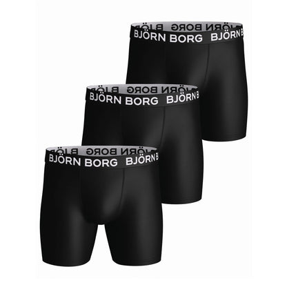 3 Pack Mens Sports Performance Boxer Shorts (Designer)