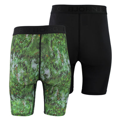 2 Pack Performance Moisture-Wicking Boxers with Long Leg for Men