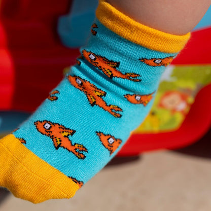 Children's Guppy Fish Bamboo Socks