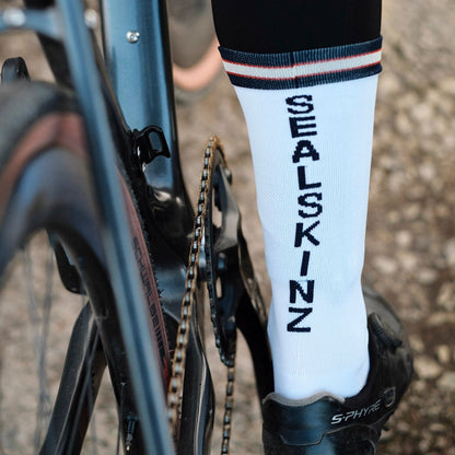 Single Layer Mid Length Cycling Socks for Men and Women