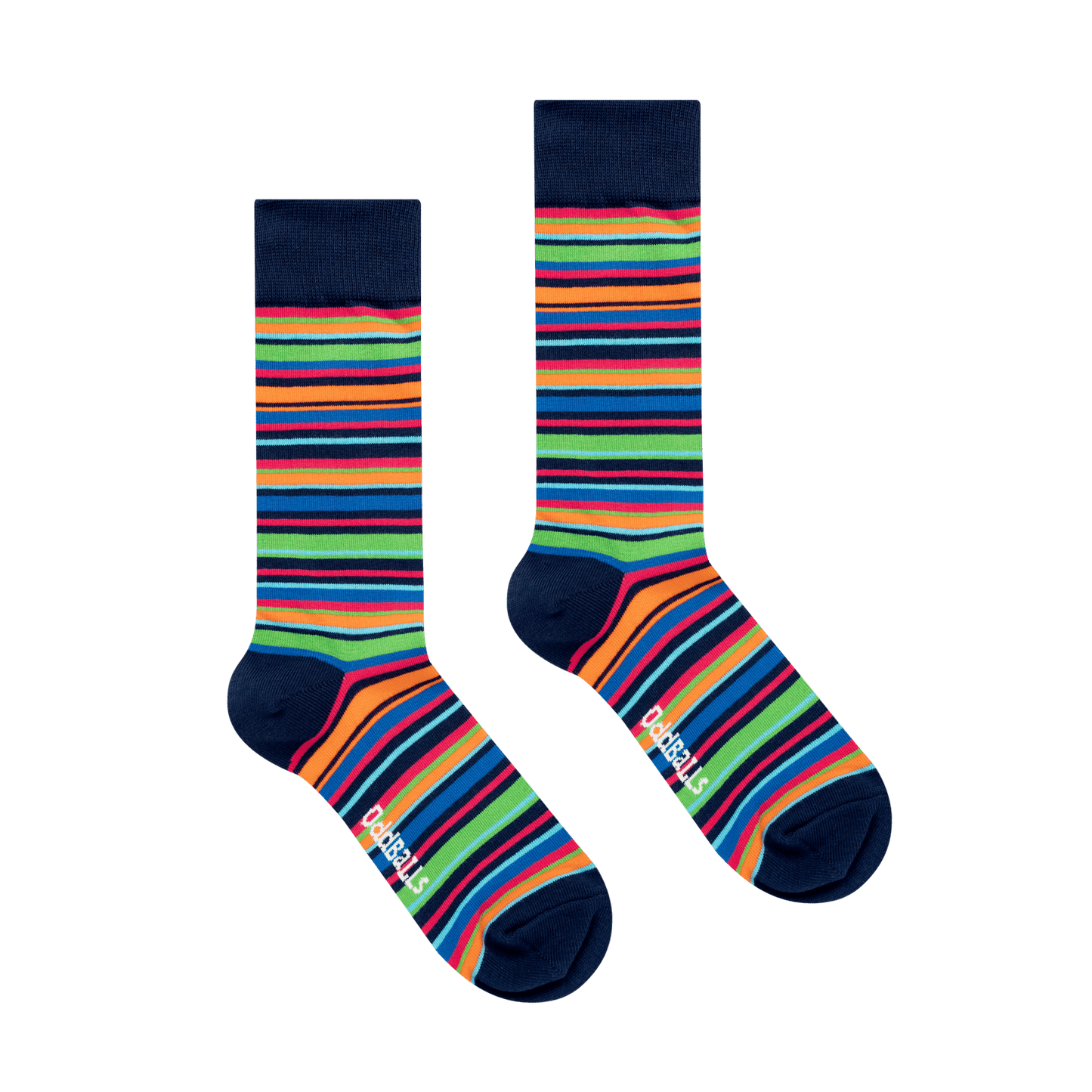 OddBalls Orange Lines - Socks
