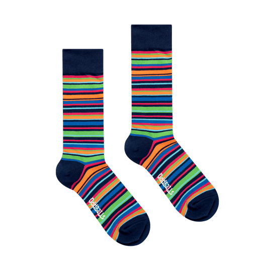 OddBalls Orange Lines - Socks