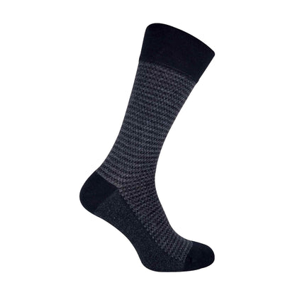 1 Pack Mens Luxury Breathable Bamboo Suit Dress Socks
