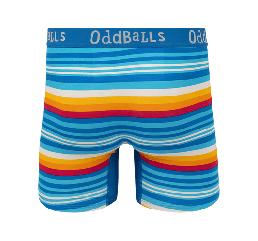OddBalls Horizon - Mens Bamboo Boxer Shorts