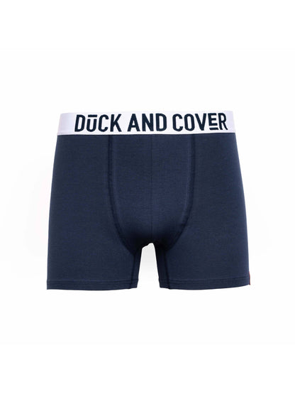 Duck & Cover Galton Boxers 2pk Green/Blue