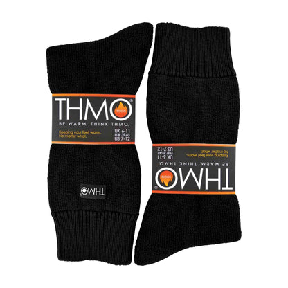 Mens Thick Winter Thermal Socks with Comfort Top (Multipack Options)