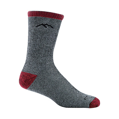 Mens Merino Wool Mountaineering Micro Crew Heavyweight Seamless Hiking Socks