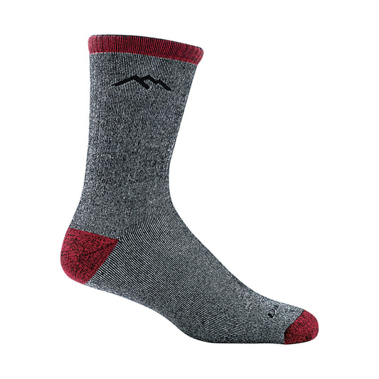 Mens Merino Wool Mountaineering Micro Crew Heavyweight Seamless Hiking Socks