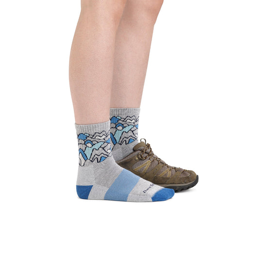 Ladies Coolmax Micro Crew Breathable Seamless Hiking Socks