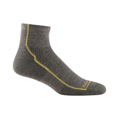 Mens Merino Wool Quarter Midweight Seamless Hiking Socks