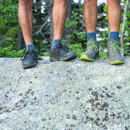 Mens Quarter Lightweight Hiking Anti Blister Merino Wool Socks