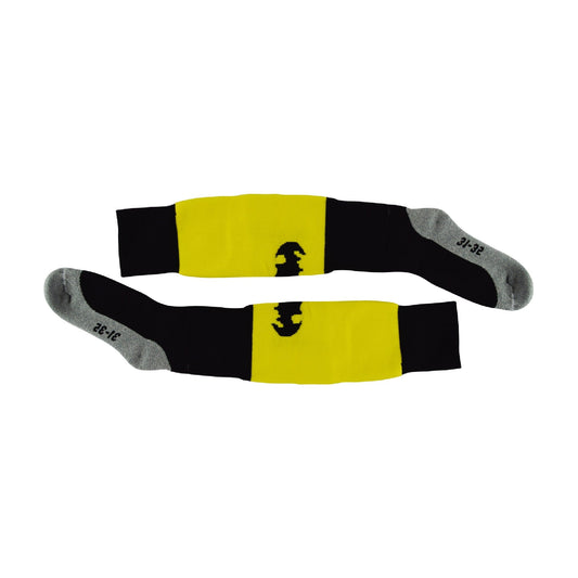 1 Pack Adults & Kids Knee High Fun Patterned Hockey Socks - Batman