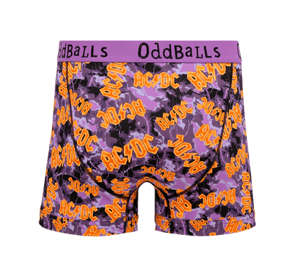 OddBalls AC/DC Thunderstruck - Mens Cotton Boxer Shorts