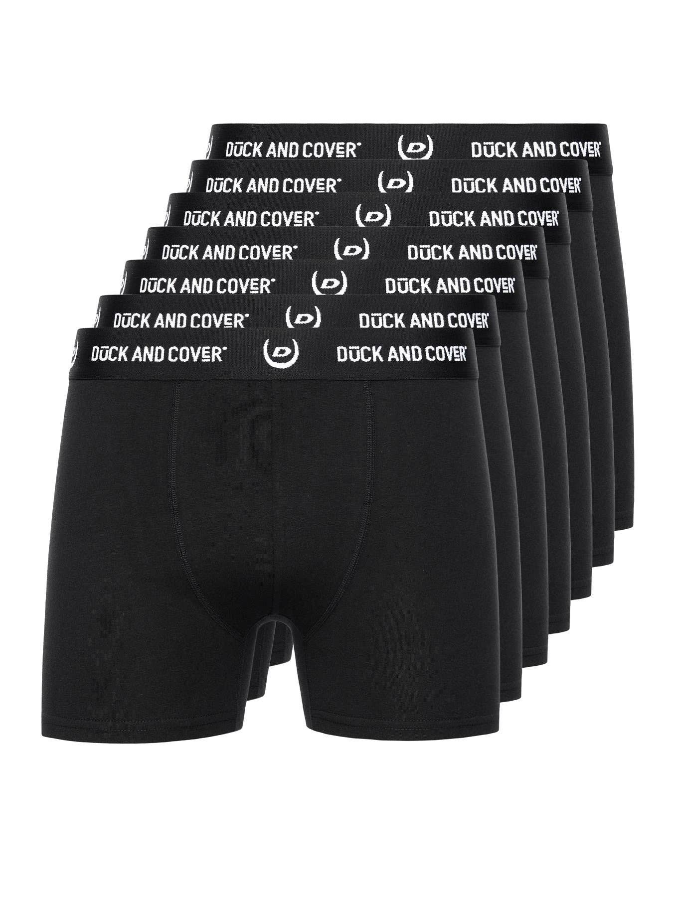 Duck & Cover Anvilli Boxers 7pk Black