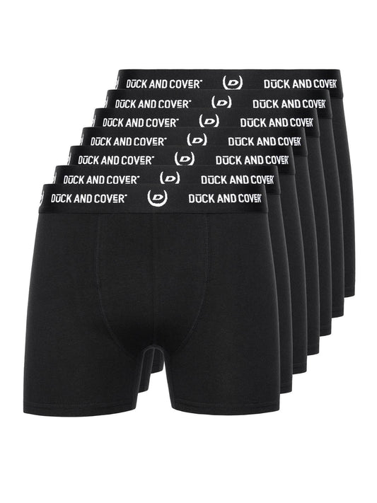 Duck & Cover Anvilli Boxers 7pk Black