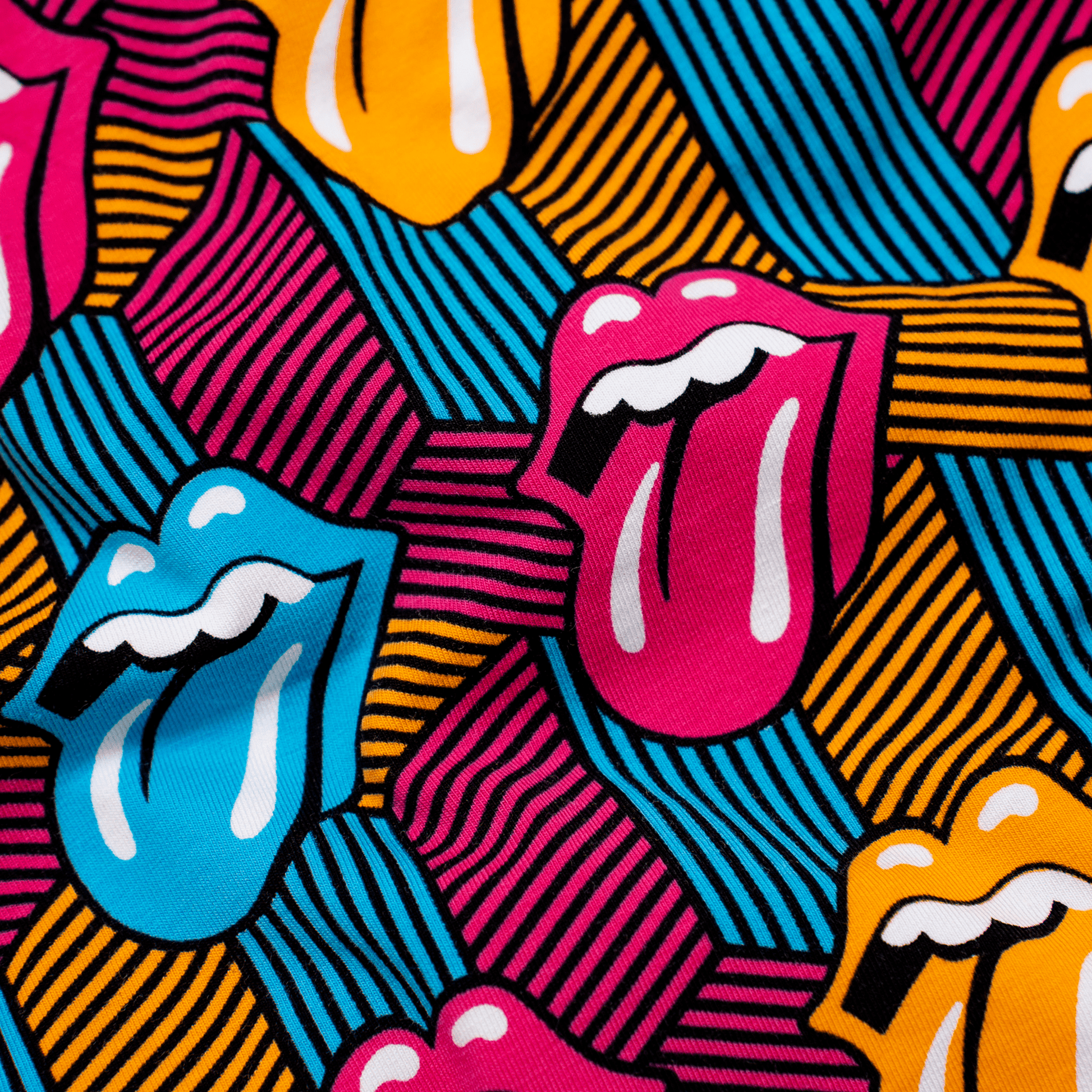 The Rolling Stones - Retro - Mens Cotton Boxer Shorts OddBalls