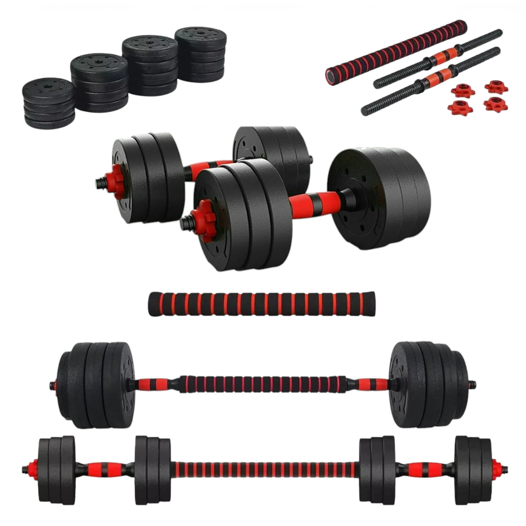 20/30kg Dumbbell Barbell Set Pair Hand Weights FROOBY