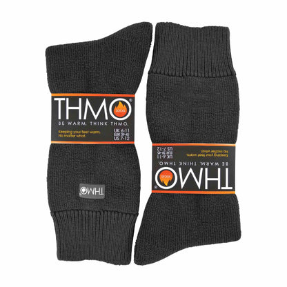 Mens Thick Winter Thermal Socks with Comfort Top (Multipack Options)