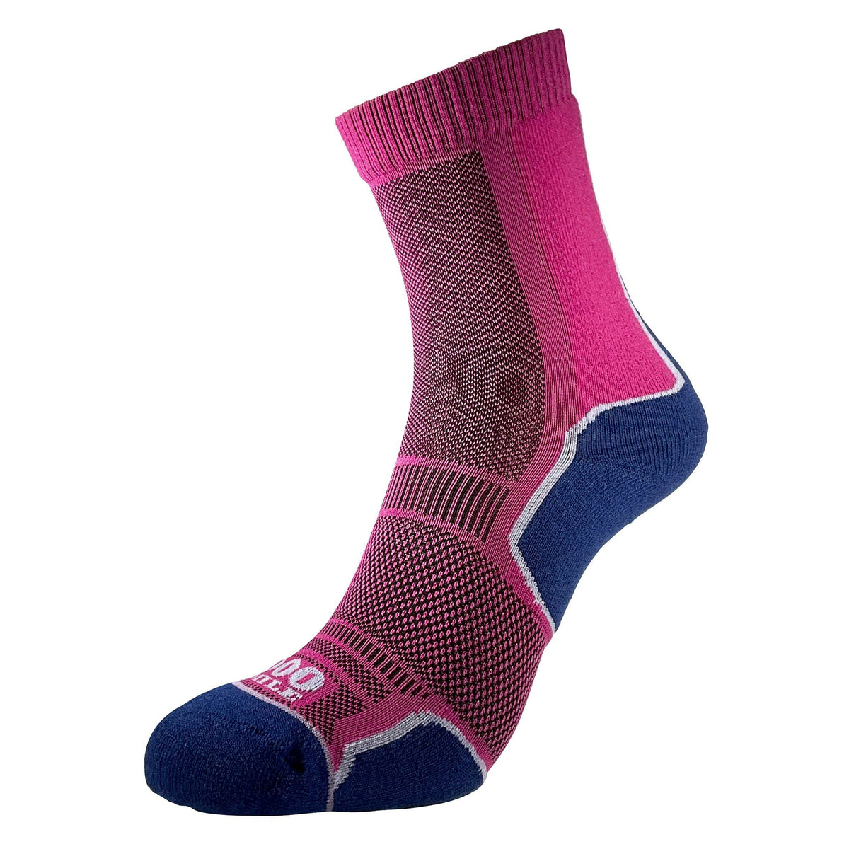 2 Pack Ladies Trek Single Layer Socks