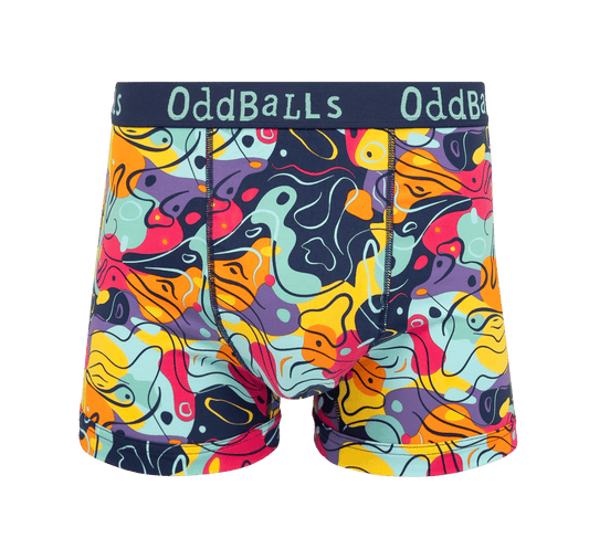 OddBalls Doodle - Mens Cotton Boxer Shorts