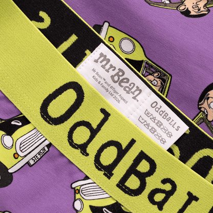 OddBalls Mr Bean Car - Mens Cotton Boxer Shorts