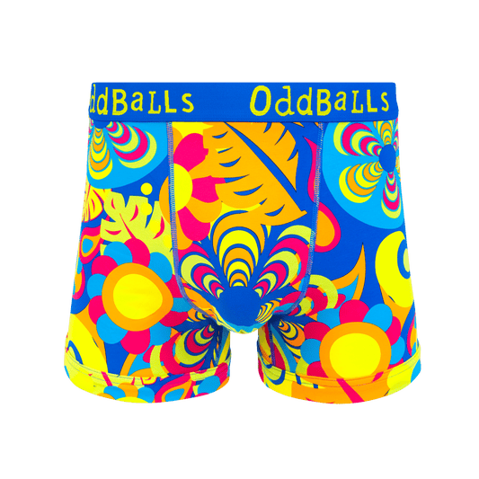 OddBalls The OddBalls Foundation x Hippy Jungle - Mens Cotton Boxer Shorts