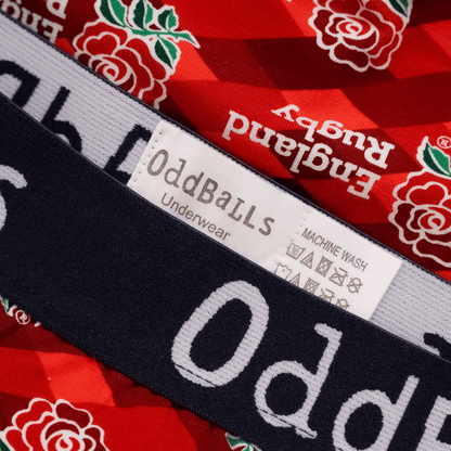 England Rugby Union Alternate - Mens Cotton Boxer Shorts