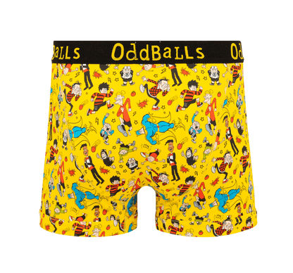 OddBalls Beano Yellow - Mens Boxer Shorts