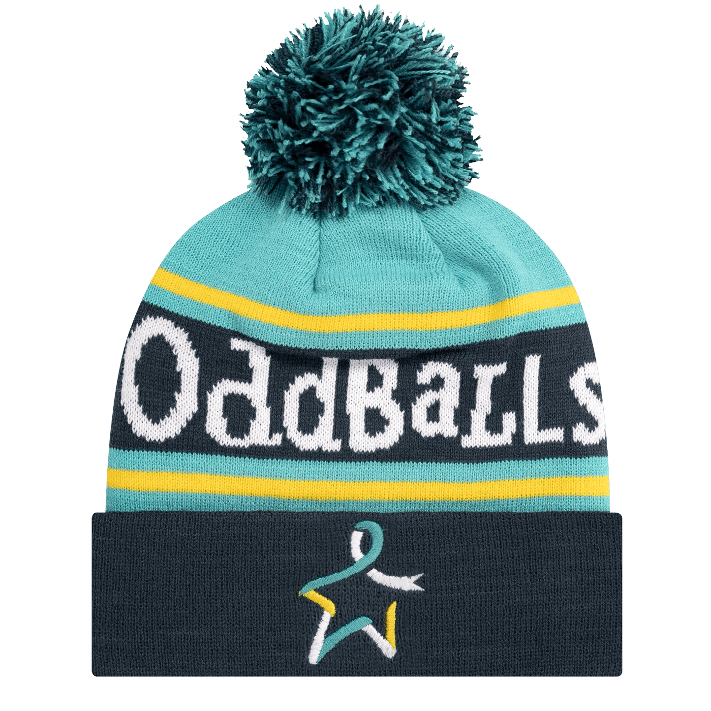OddBalls Bowel Cancer UK - Bobble Hat