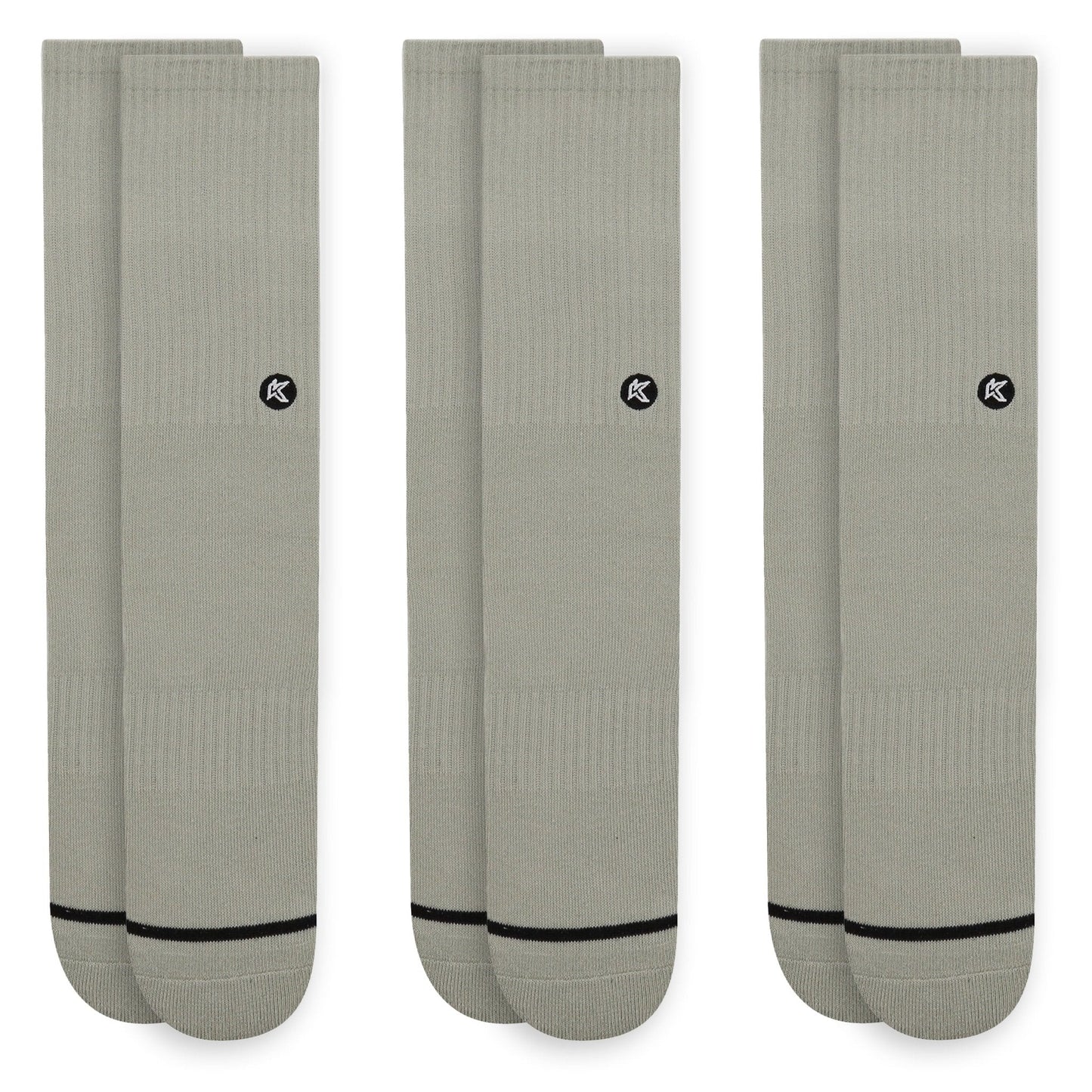 3 Pack Bone Crew Sock