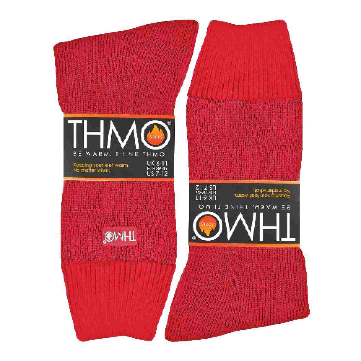 Mens Thick Winter Thermal Socks with Comfort Top (Multipack Options)