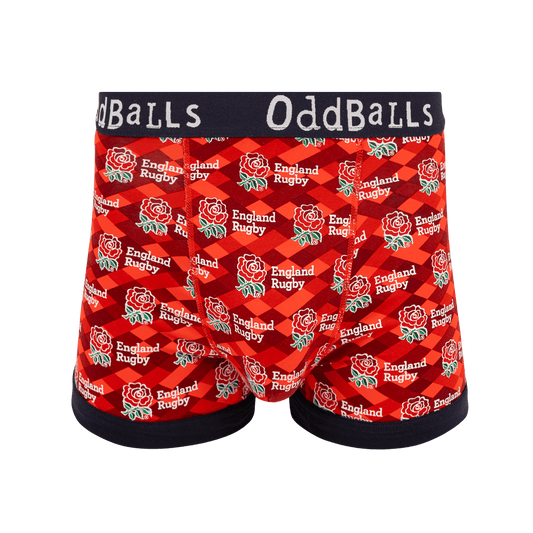 England Rugby Union Alternate - Mens Cotton Boxer Shorts
