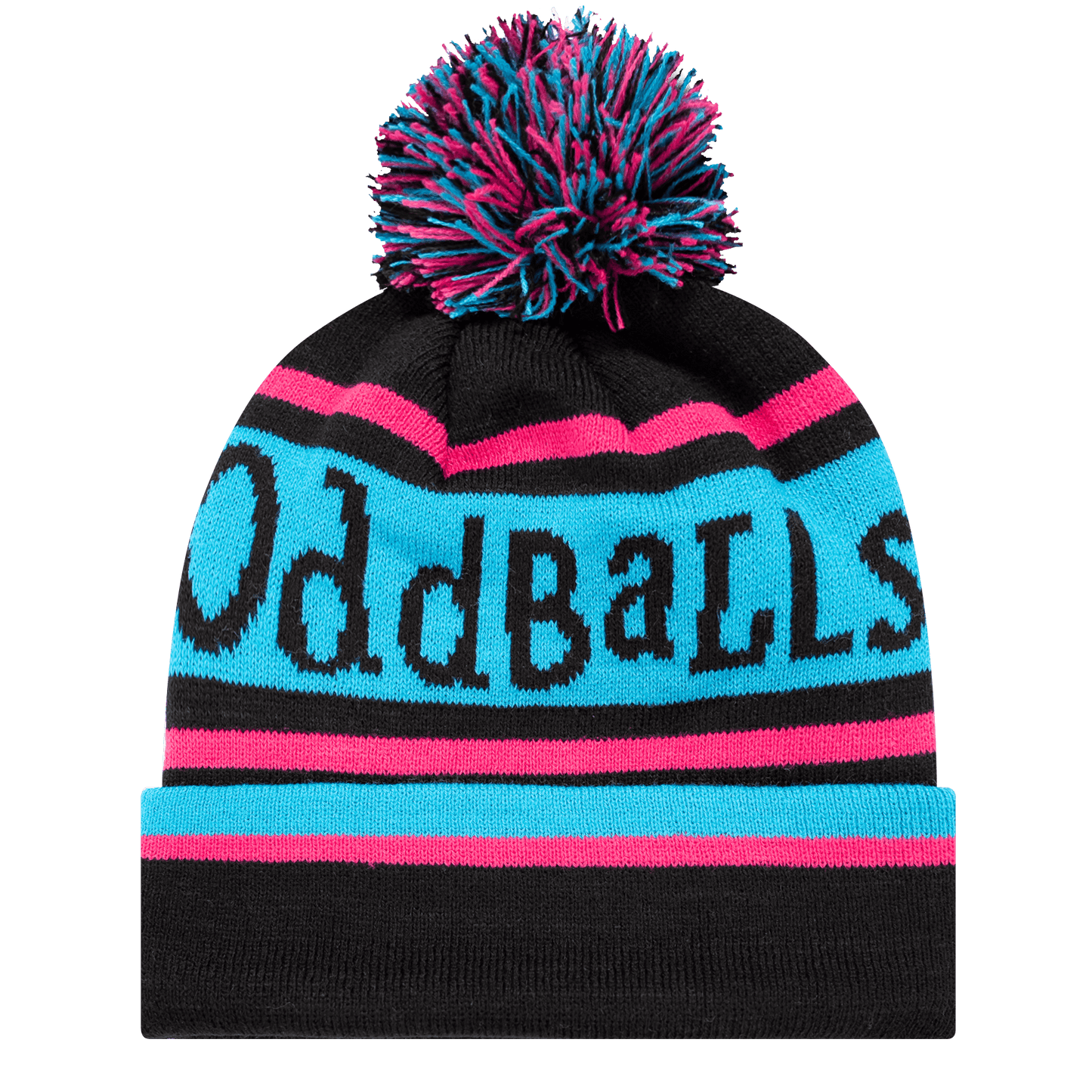 Black | Cyan | Magenta - Bobble Hat OddBalls