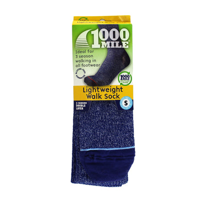 1 Pack Ladies Lightweight Walking Repreve Socks