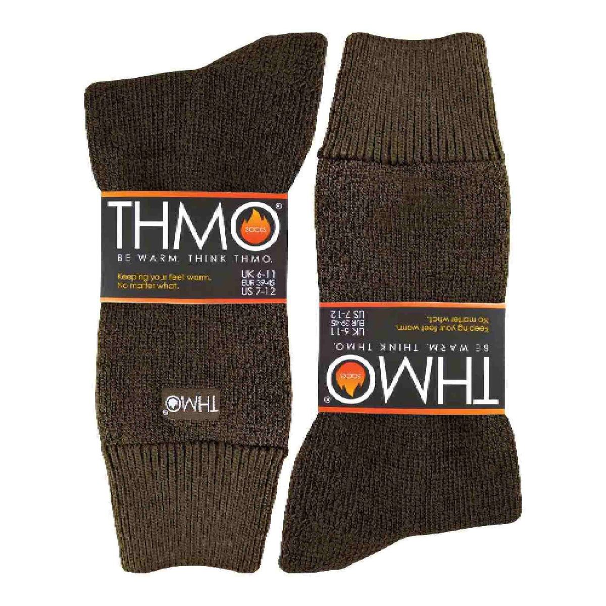 Mens Thick Winter Thermal Socks with Comfort Top (Multipack Options)