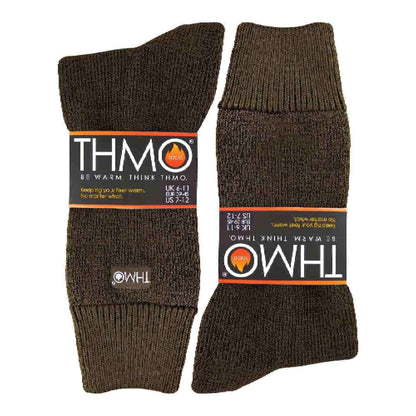 Mens Thick Winter Thermal Socks with Comfort Top (Multipack Options)