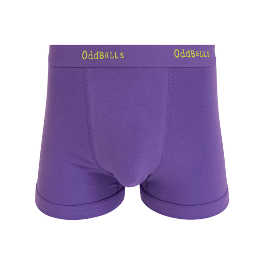 OddBalls Sugar Plums - Mens Cotton Boxer Shorts
