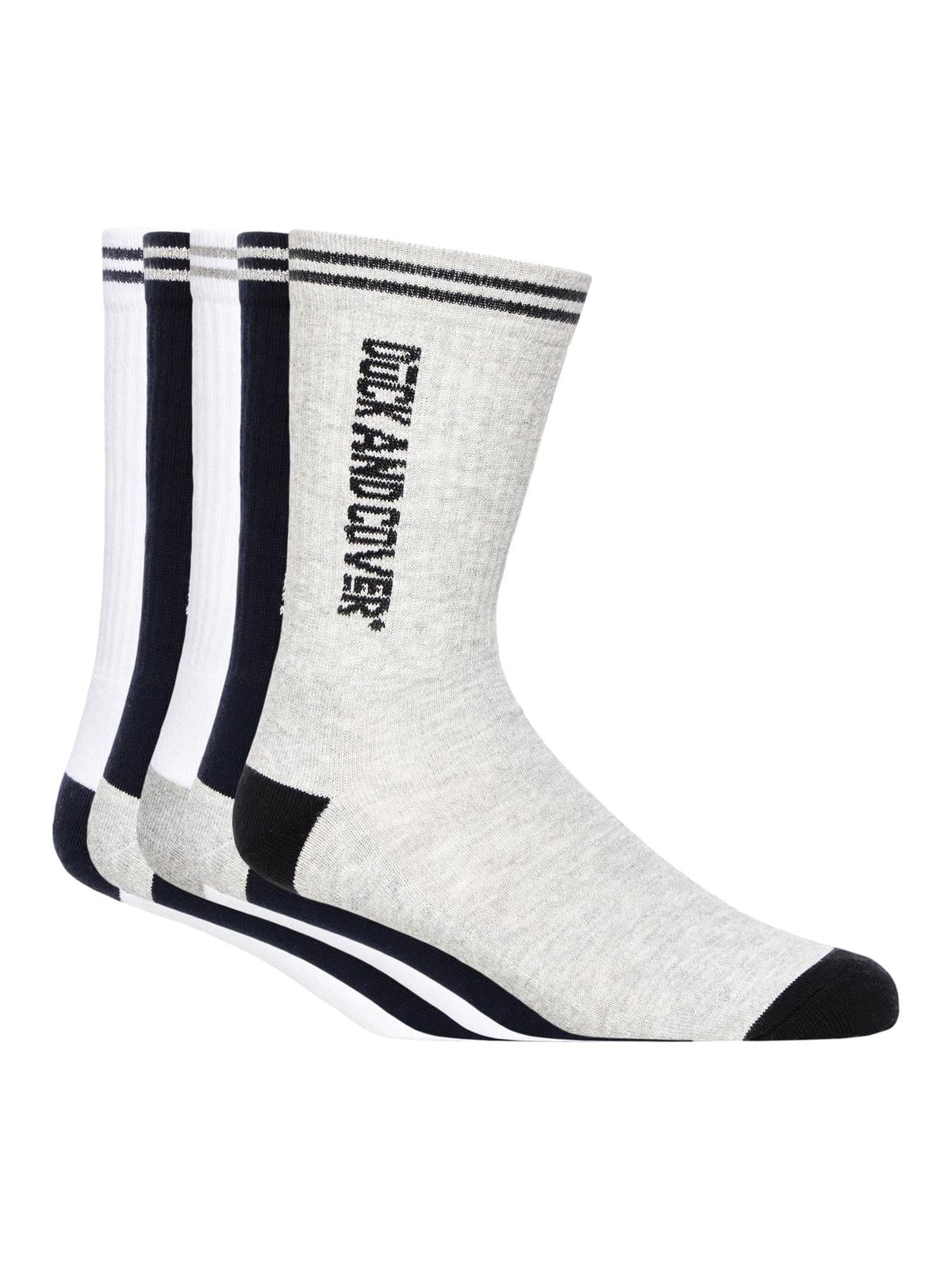 Juble Sports Socks 5pk Assorted