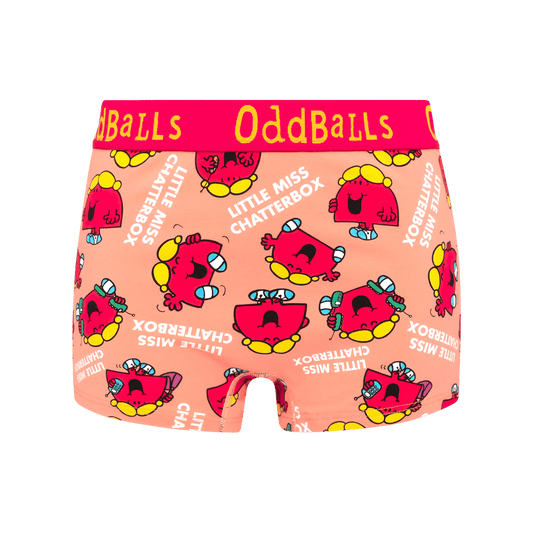 OddBalls Little Miss Chatterbox - Ladies Boxers