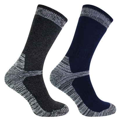 4 Pack Mens Cotton Reinforced Industrial Outdoor Work Socks