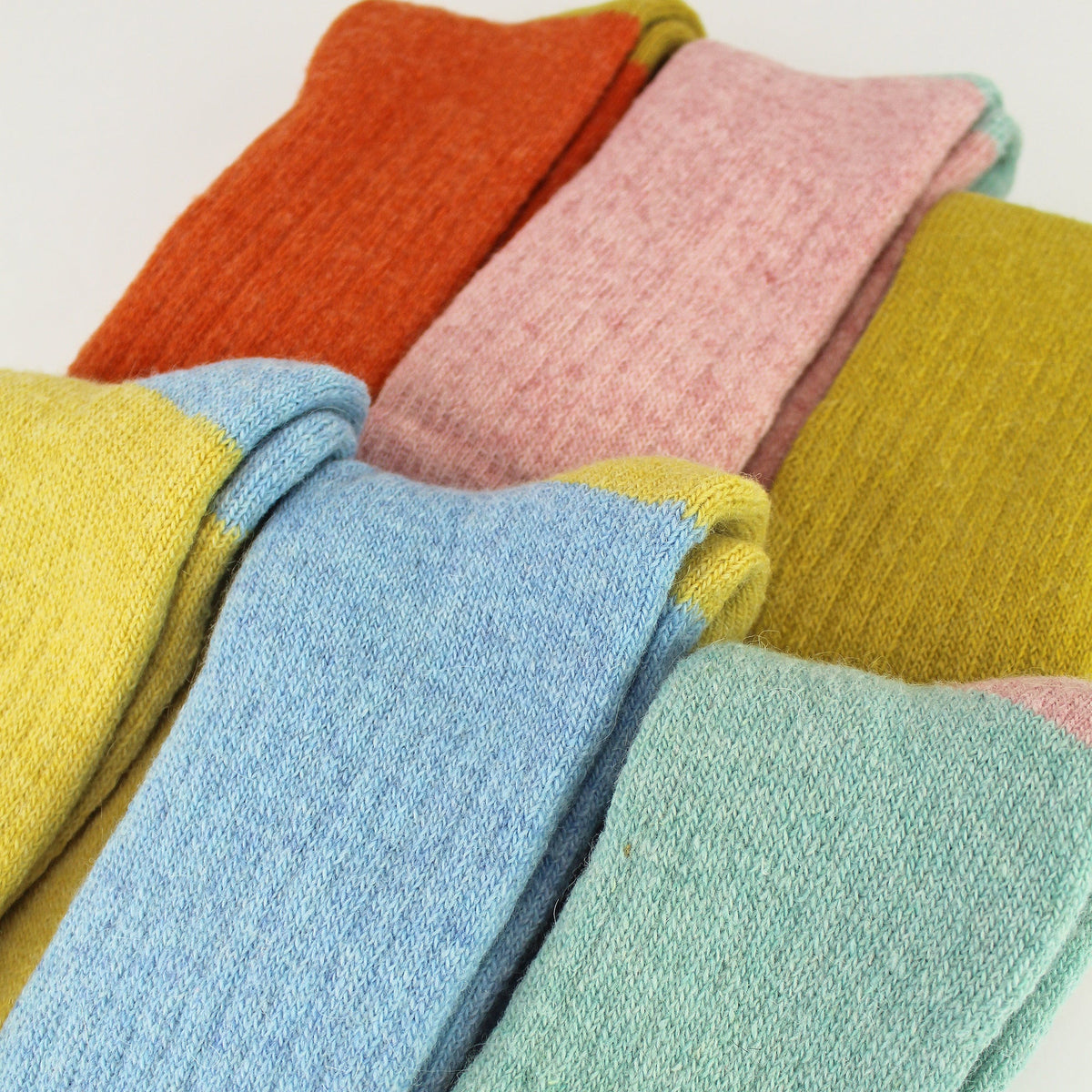6 Pairs Ladies Alpaca Lounge Socks For Bed