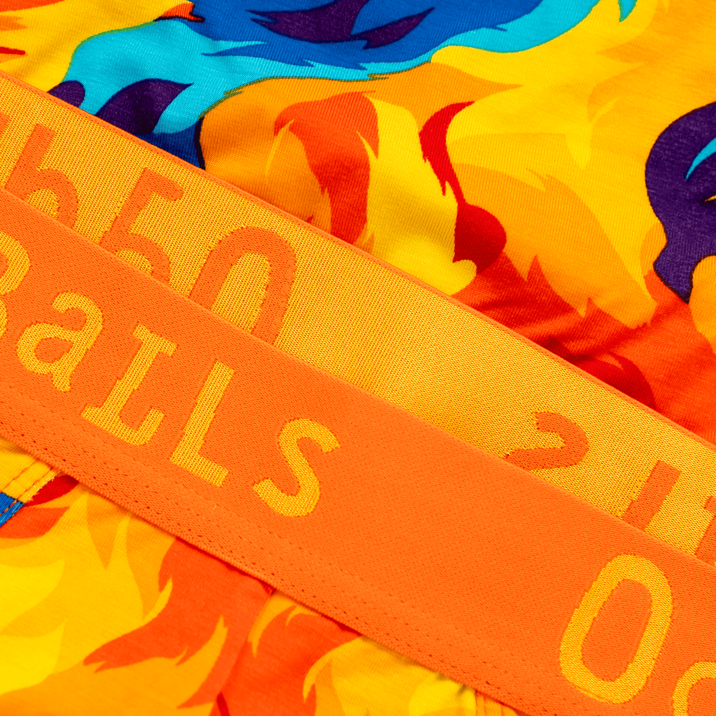 OddBalls Great Balls of Fire - Mens Bamboo Boxer Shorts