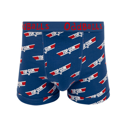 Top Gun Navy - Mens Cotton Boxer Shorts OddBalls