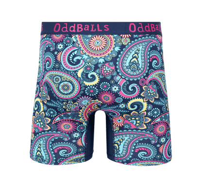 OddBalls Fancy Pants - Mens Bamboo Boxer Shorts