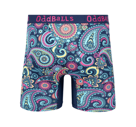 OddBalls Fancy Pants - Mens Bamboo Boxer Shorts