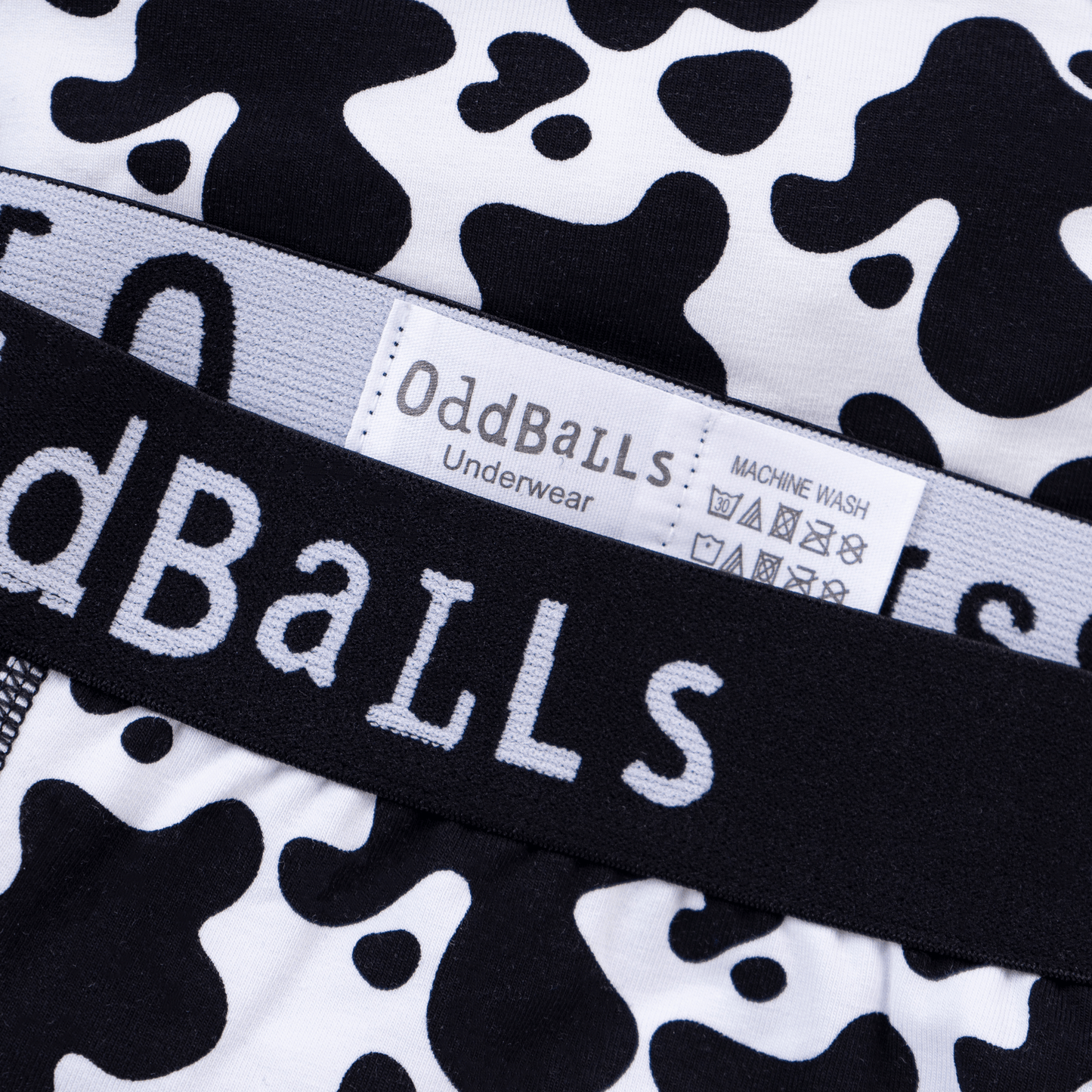 OddBalls Fat Cow - Mens Cotton Boxer Shorts