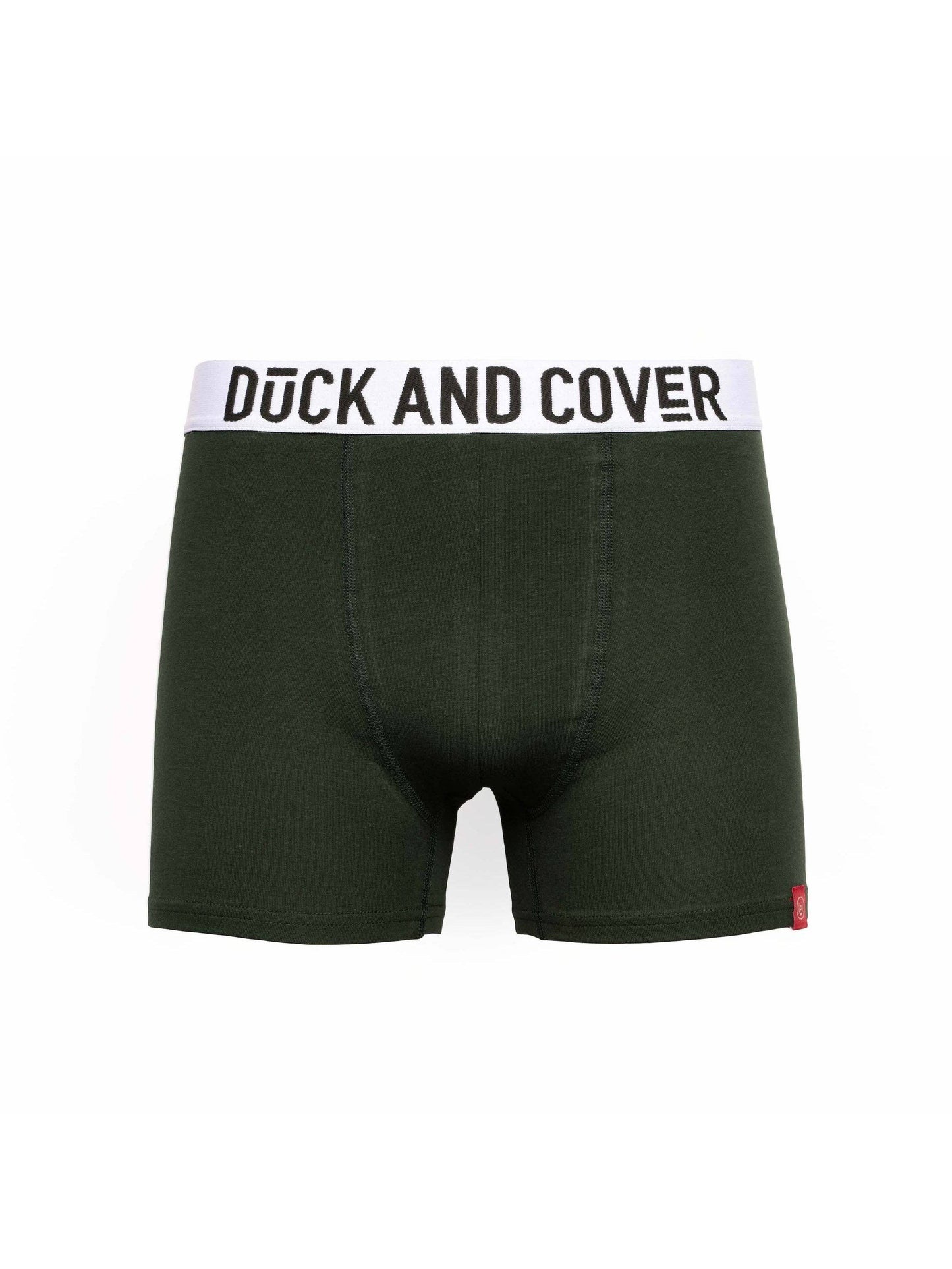 Duck & Cover Galton Boxers 2pk Green/Blue