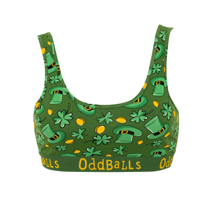 OddBalls Feeling Lucky - Ladies Bralette | St Patrick’s Day