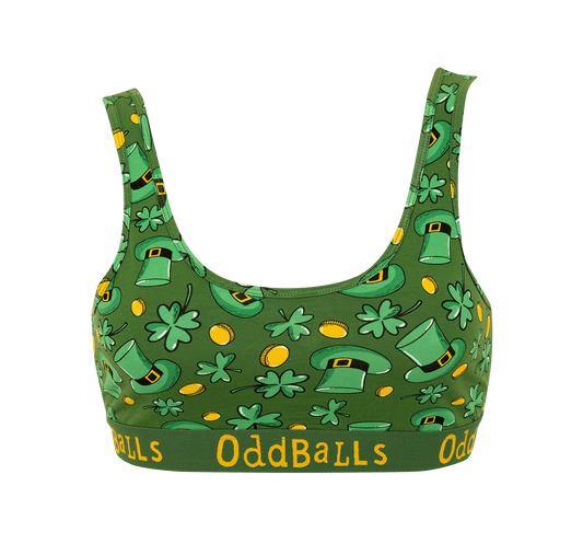 OddBalls Feeling Lucky - Ladies Bralette | St Patrick’s Day